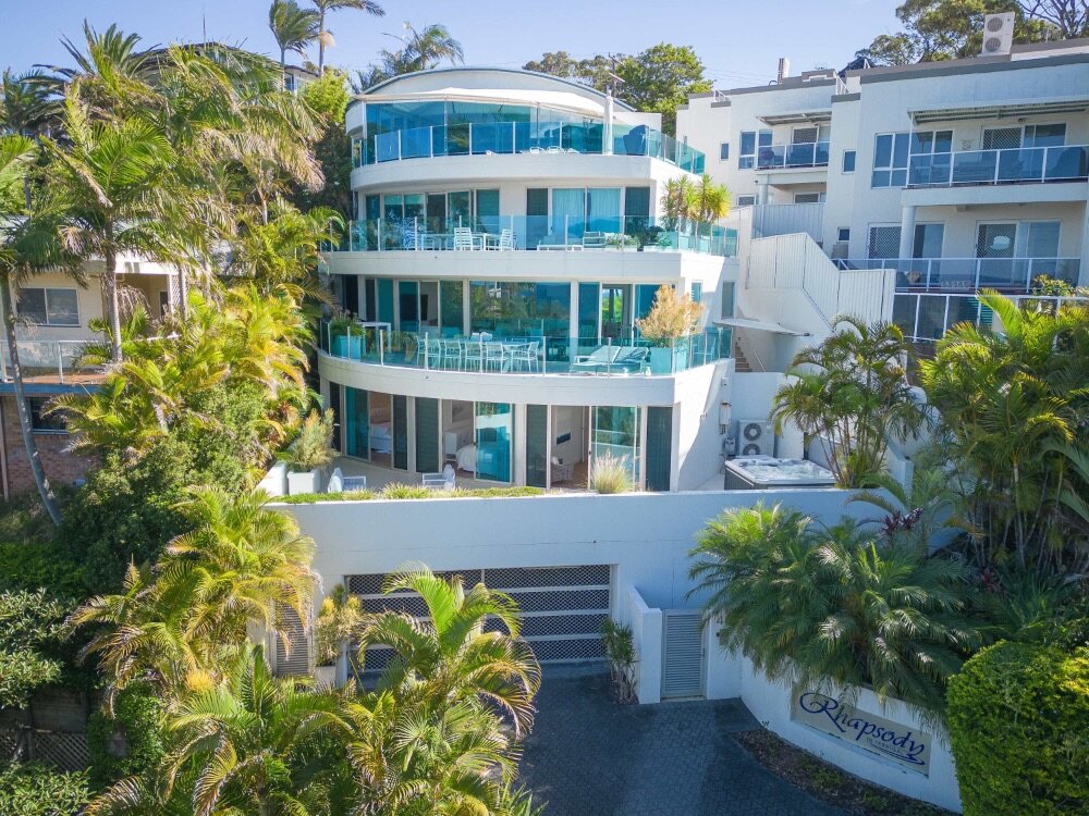 Serene, a luxury 4-bed waterfront home in Point Clare with pool, spa, boat ramp & stunning views. Sleeps 10. The ultimate Central Coast escape. Book now!